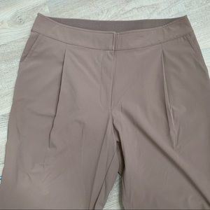 Calvin Klein Khaki Light Weight Wide Leg Trouser Pants 12